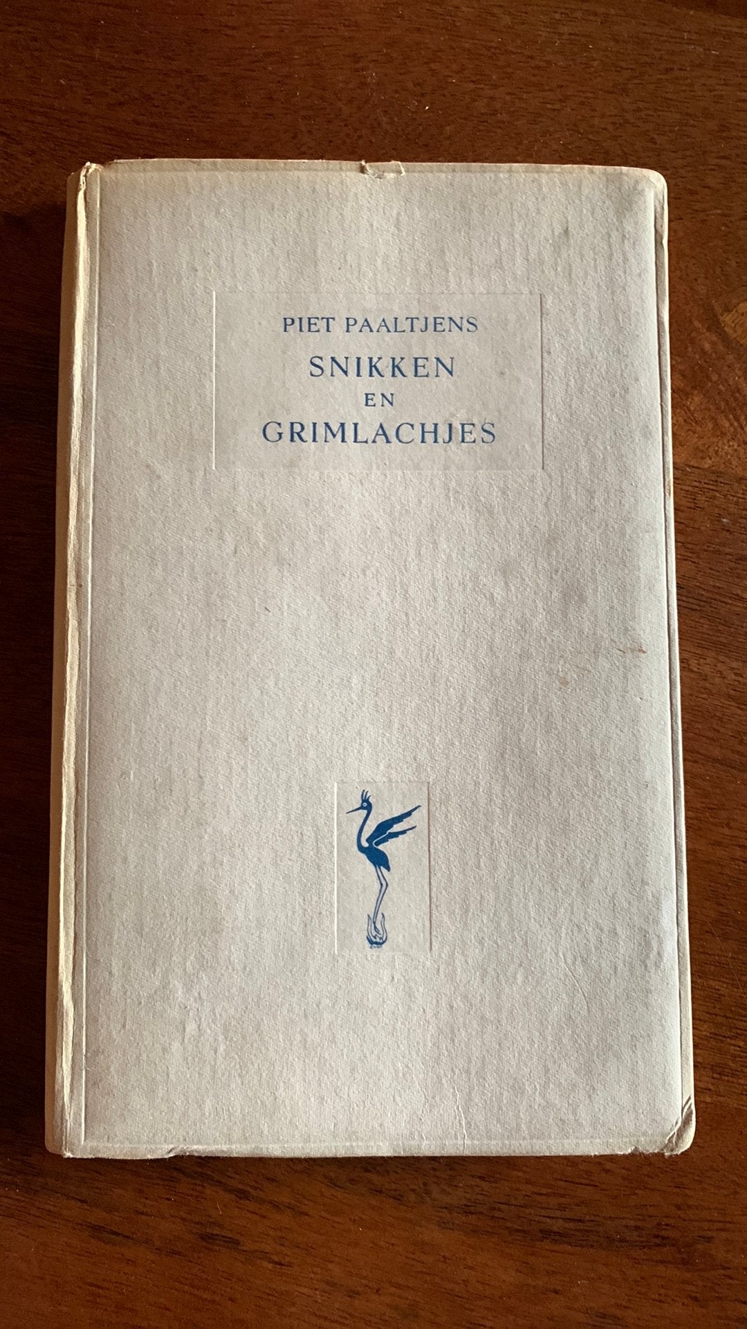Piet Paaltjens - Snikken en Grimmlachjes (1944 Eerste Druk), Ophalen of Verzenden, Gelezen, Nederland