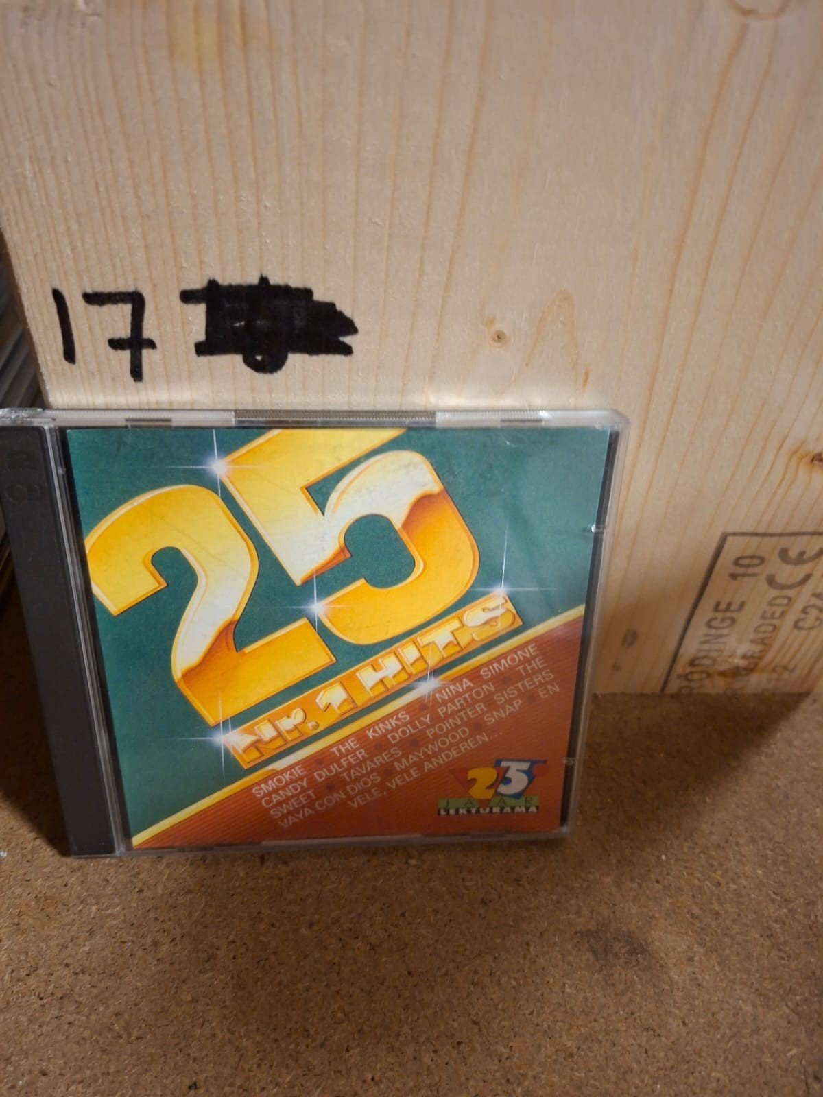 25 Nr. 1 Hits CD - Diverse artiesten, Ophalen of Verzenden, Gebruikt, Pop, Verzamelalbum