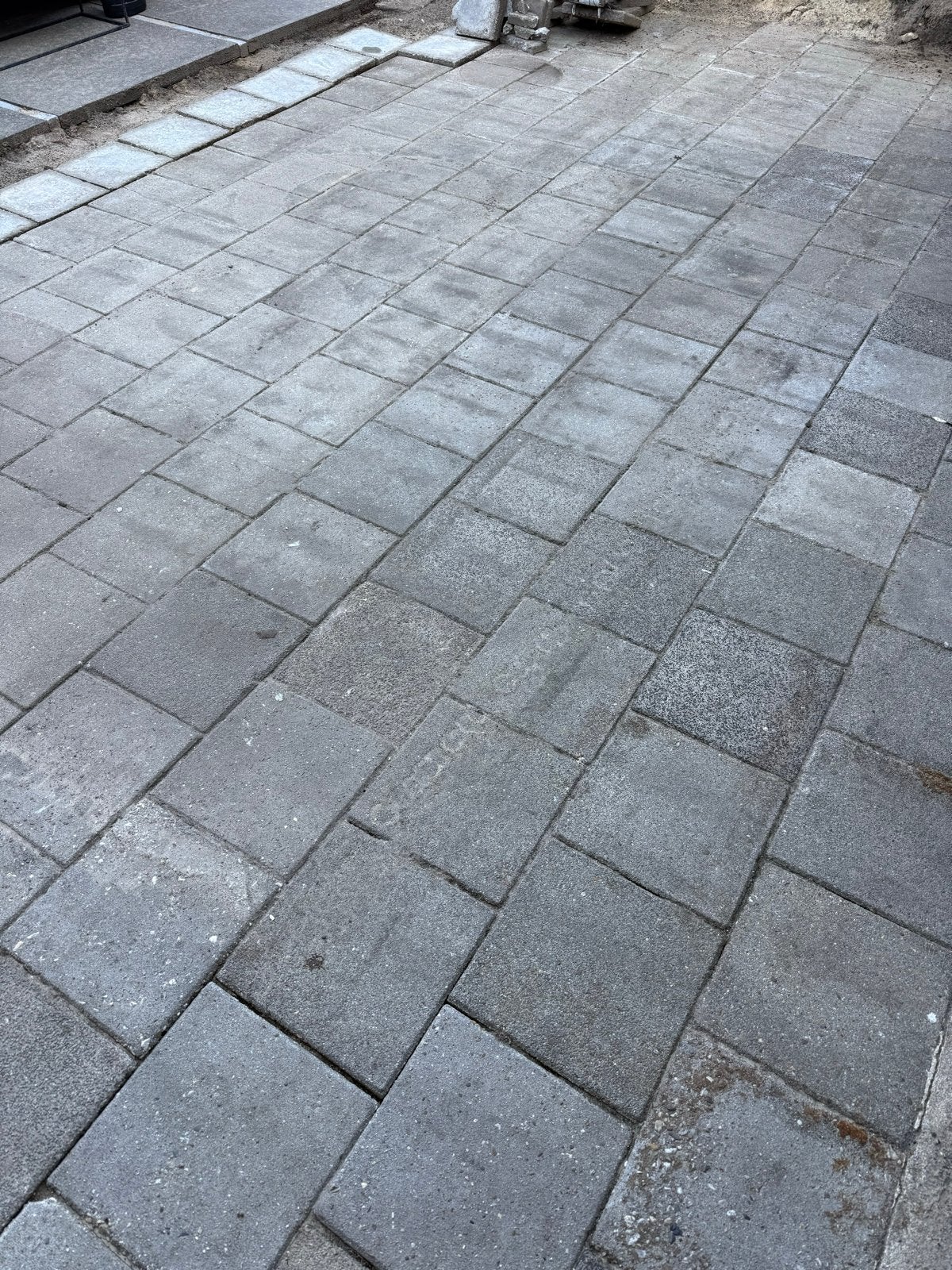 Gebruikte +/- 200 terrastegels 30x30 cm, Tuin en Terras, Tegels en Klinkers, Ophalen, Gebruikt, 10 m² of meer, Beton