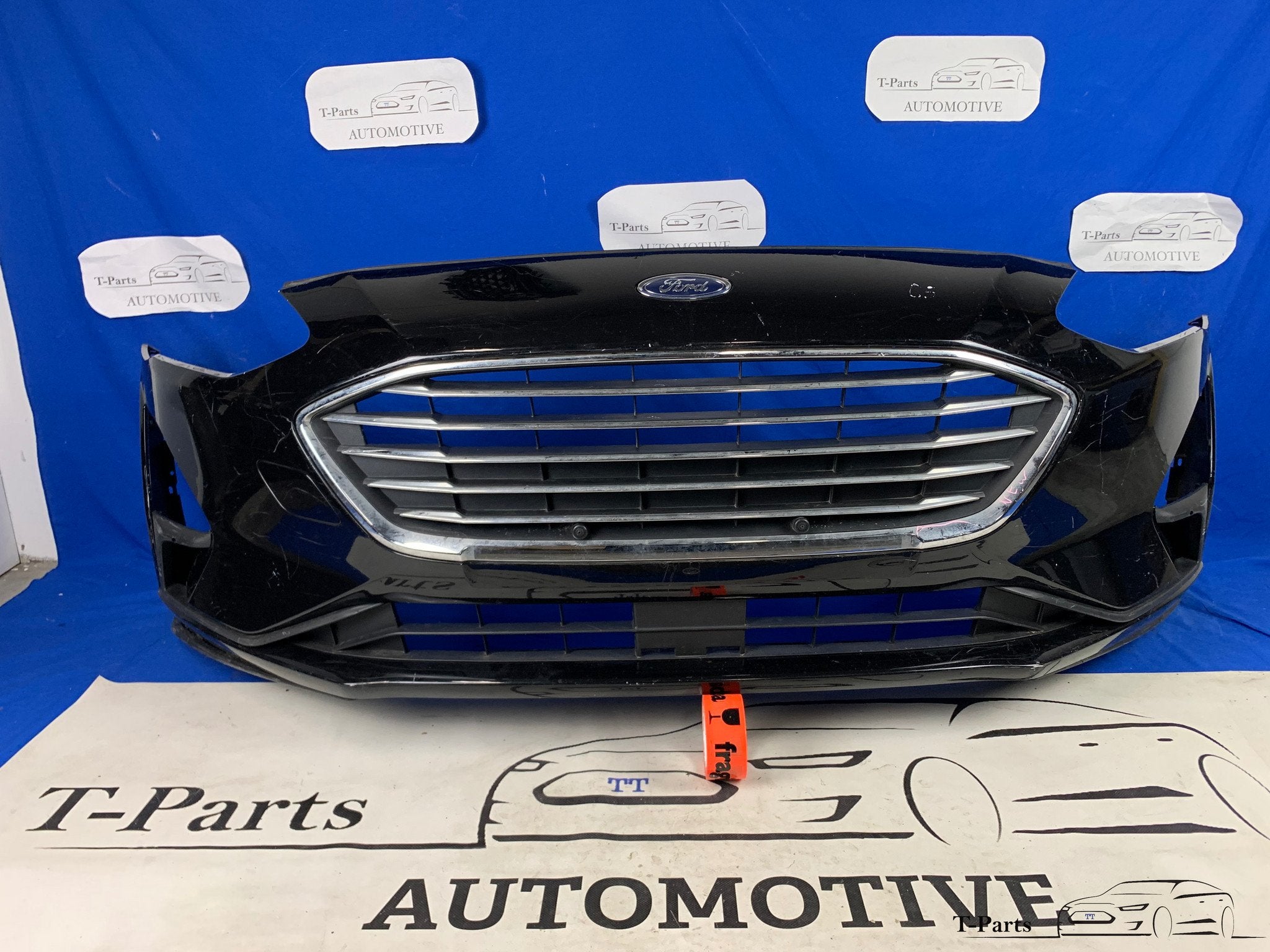 ford focus voorbumper bumper grille rooster 2018+, Gebruikt, Info@ford.com, Ophalen of Verzenden, Ford
