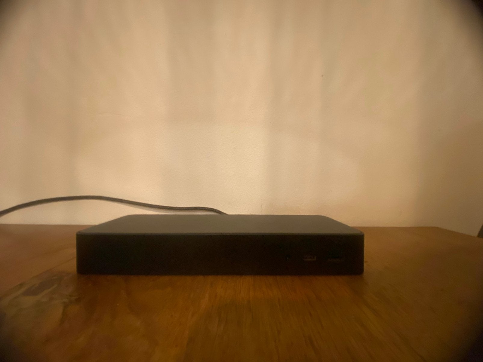 Mooi docking station van hp werk goed voor pc of laptop