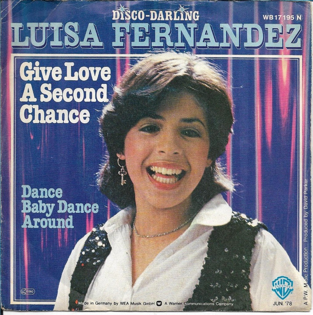 Luisa Fernandez - Give love a second change, Ophalen of Verzenden, Gebruikt, 7 inch, Pop