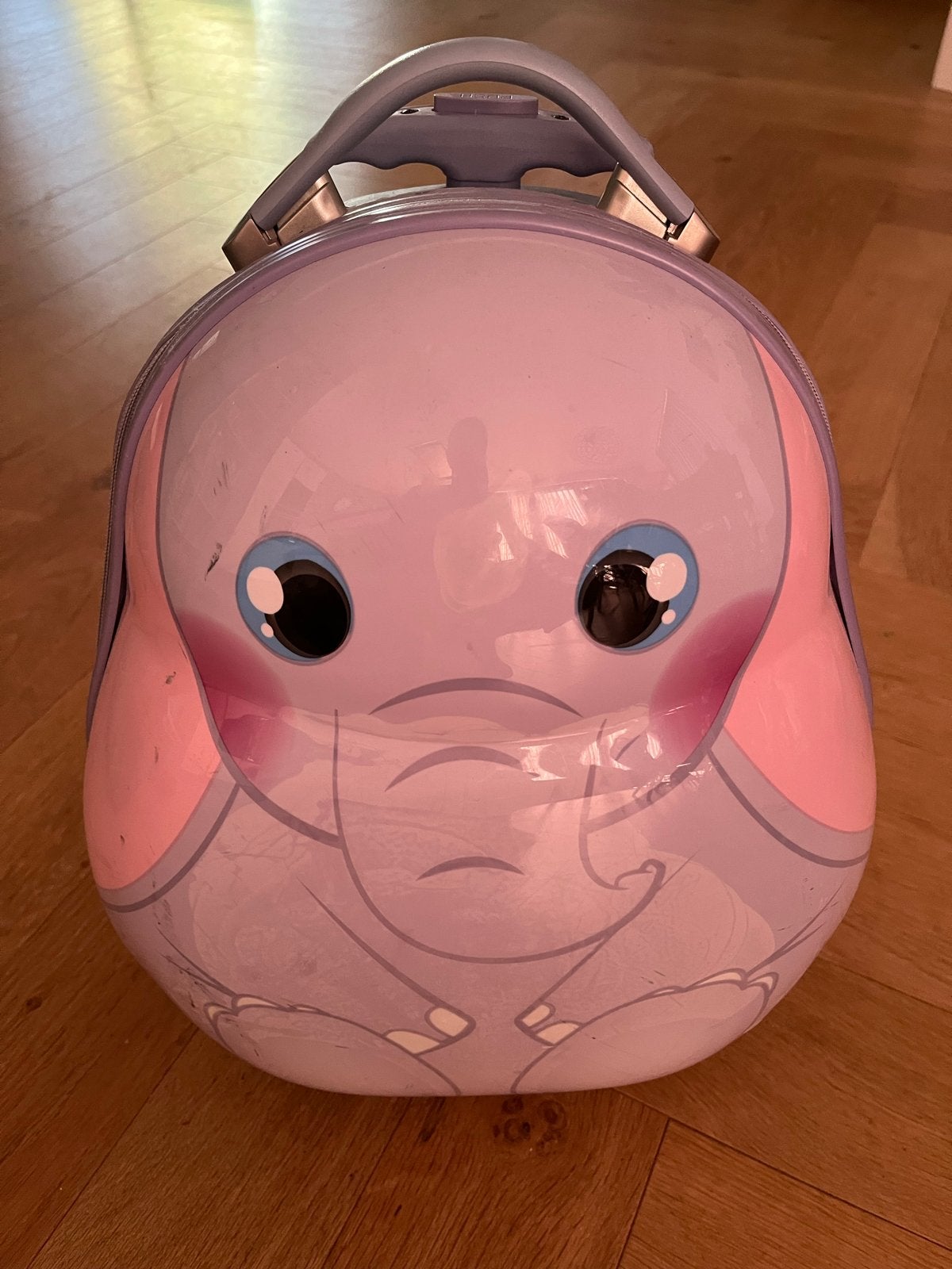 2-in-1 Koffer met Rugzak - Schattige Olifant Design, Ophalen, Gebruikt