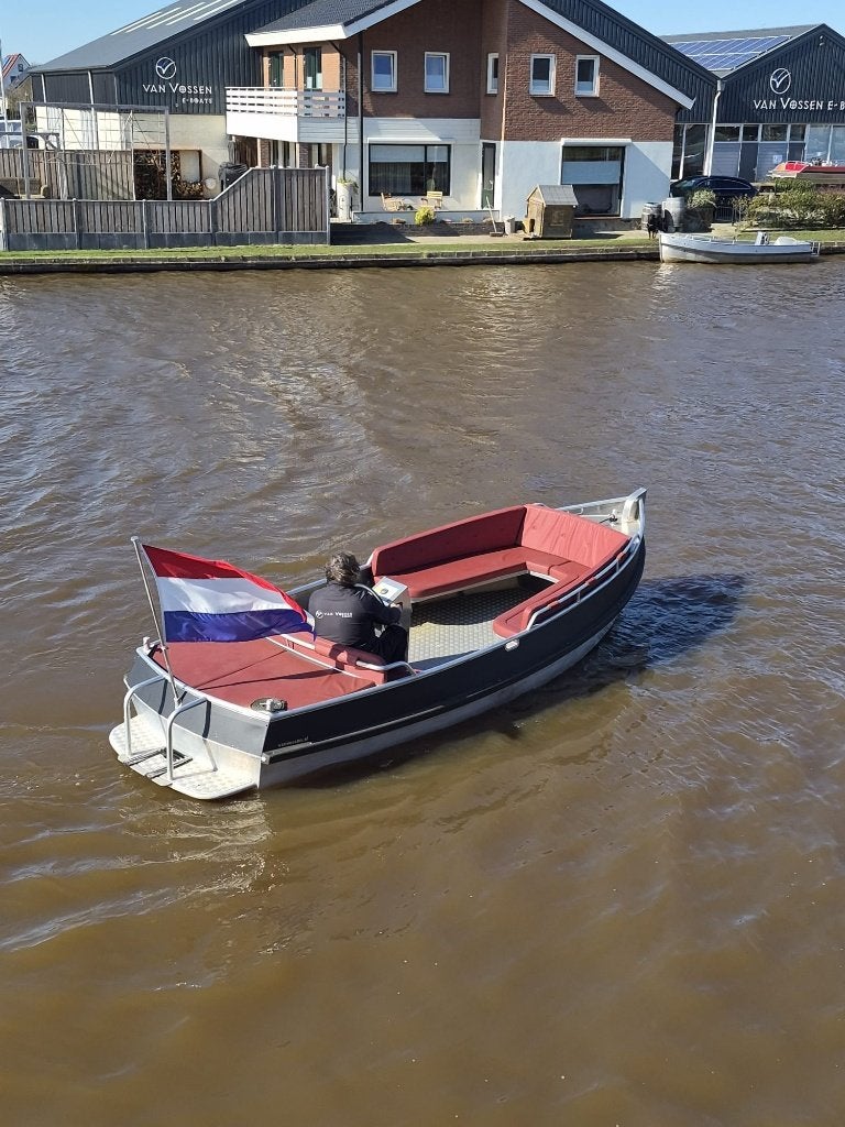Van Vossen E-Sloep 550, Watersport en Boten, Overige merken, Tender, Binnenboordmotor, 3 pk