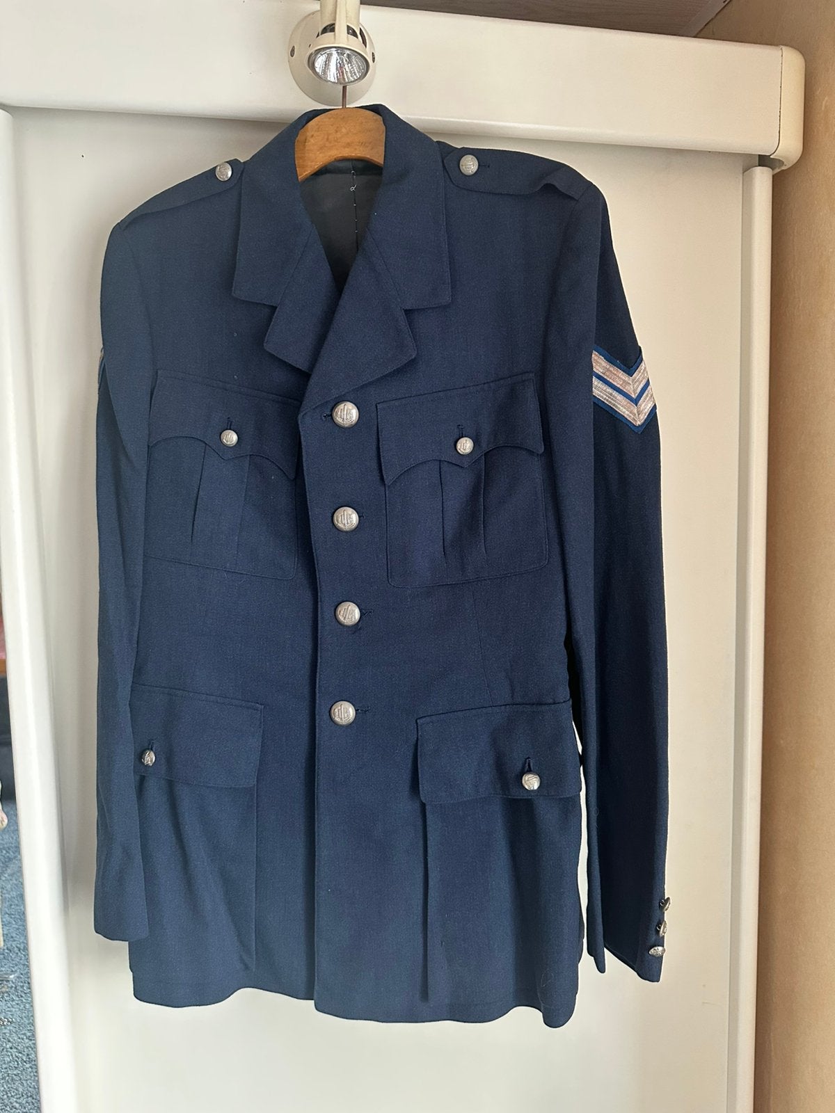 Compleet gemeentepolitie-uniform jaren ’70 – verzameling, Ophalen, Gebruikt