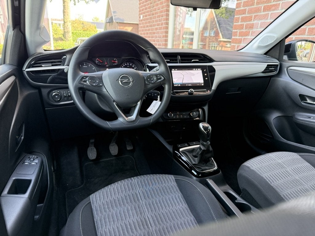 Opel Corsa 1.2 Edition NAVI / LMV / PDC / CRUISE / AIRCO / C, Stof, 1199 cc, Zwart, Origineel Nederlands