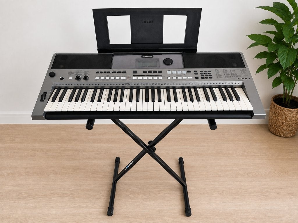 Yamaha PSR-E443 Portable Keyboard, Muziek en Instrumenten, Keyboards, Ophalen, 61 toetsen, Yamaha, Zo goed als nieuw