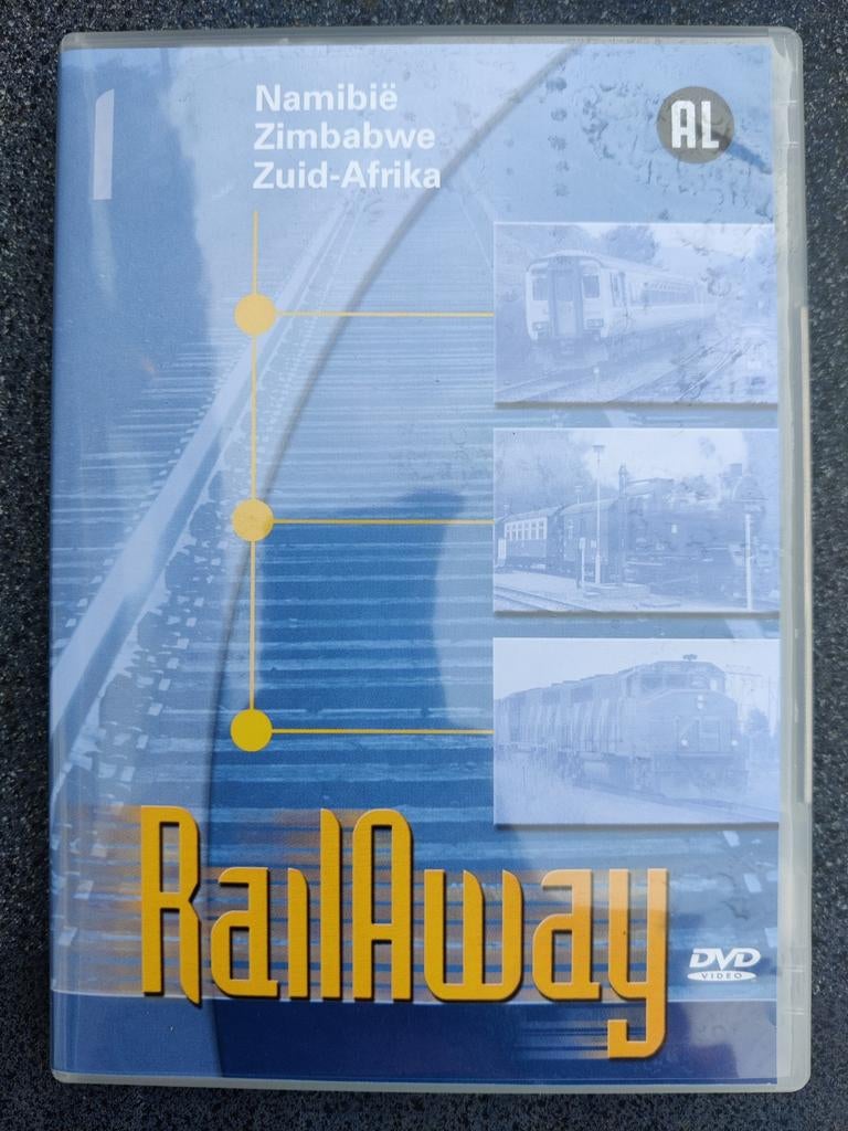 RailAway: Namibië, Zimbabwe, Zuid-Afrika DVD deel 1, Alle leeftijden, Ophalen of Verzenden, Gebruikt