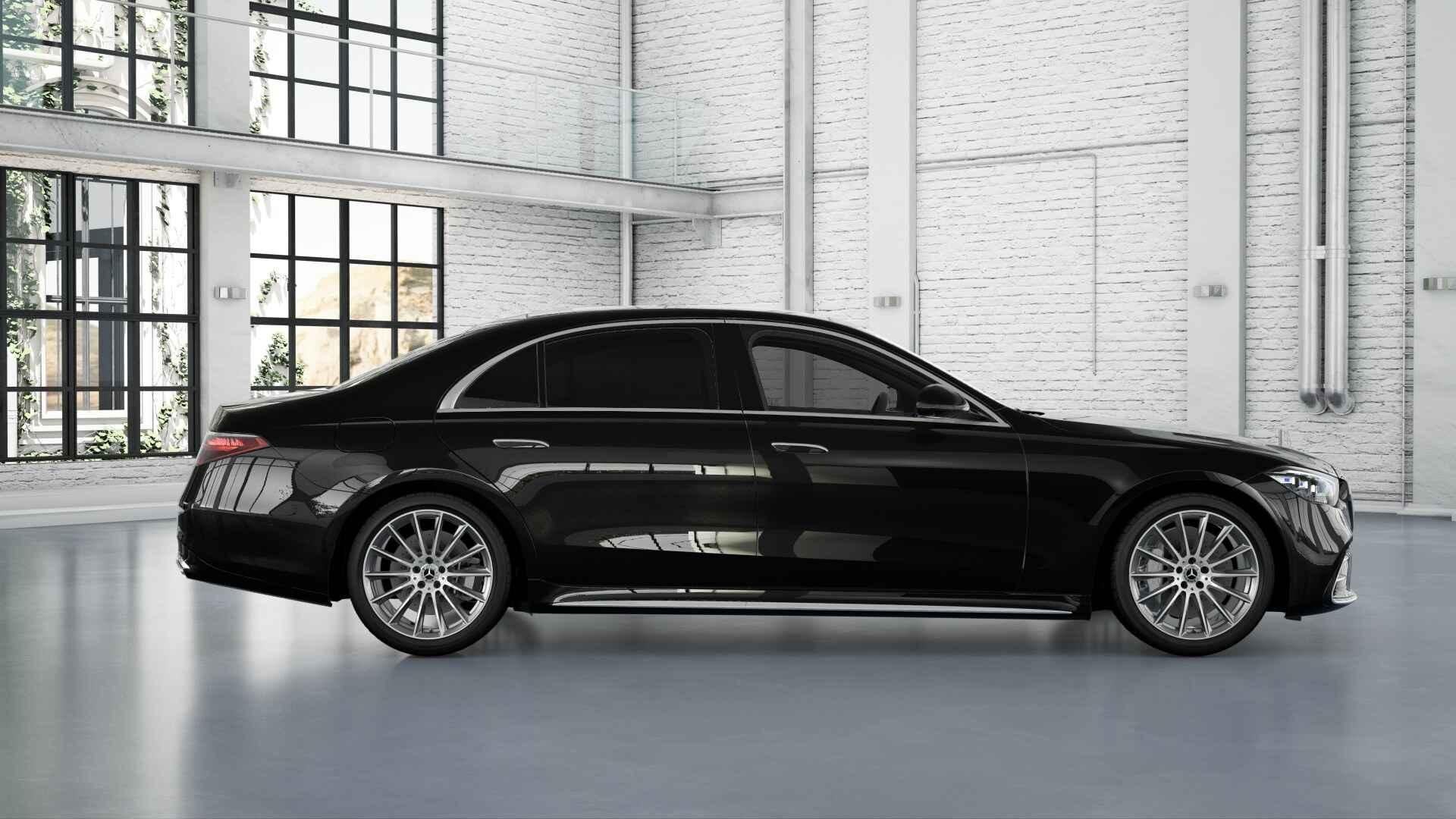 Mercedes-Benz S-klasse 580 e Lang AMG Line | Digital Light |, Auto's, Automaat, Achterwielaandrijving, 510 pk, Zwart