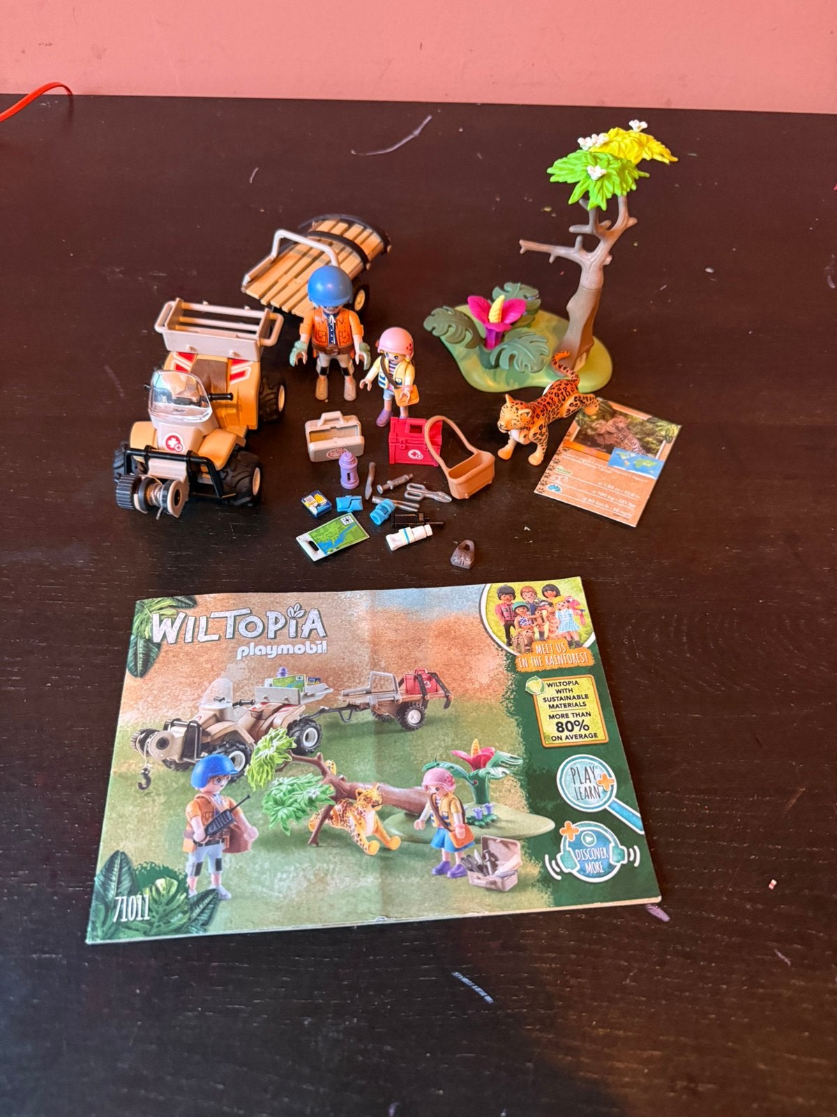 71011 Playmobil Wiltopia Dierenreddingsquad, Spelcomputers en Games, Games | Nintendo Wii, Ophalen, 1 speler, Racen en Vliegen