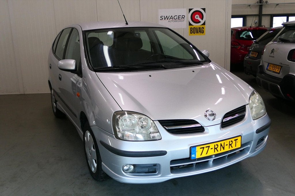 NISSAN Almera Tino 1.8 Elegance (Trekhaak), Auto's, Nissan, 13 km/l, Stof, 4 cilinders, Almera Tino
