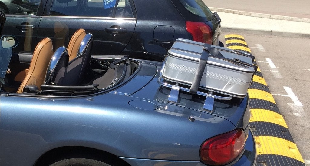 Originele Mazda MX-5 kofferbak koffer met riemen, Auto-onderdelen, Interieur en Bekleding, Ophalen of Verzenden, Gebruikt, Mazda