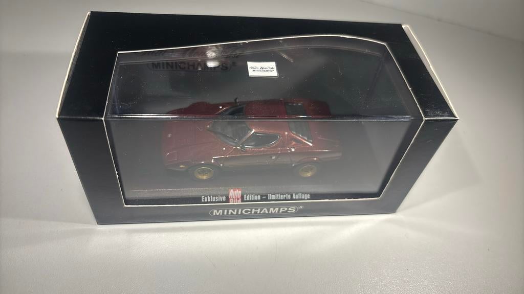 Lancia stratos stradale minichamps 1.43, Hobby en Vrije tijd, Modelauto's | 1:43, Auto, Ophalen of Verzenden, MiniChamps, A