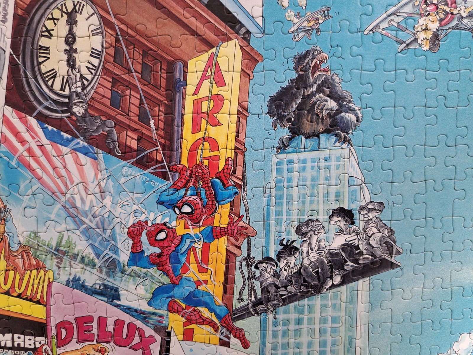 Puzzel 1000 stukjes Comic thema film, Ophalen of Verzenden, 500 t/m 1500 stukjes, Zo goed als nieuw