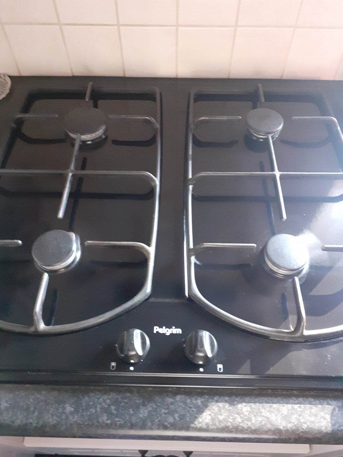 pelgrim gas kookplaat, Witgoed en Apparatuur, Kookplaten, Ophalen, Inbouw, Gas, 4 kookzones