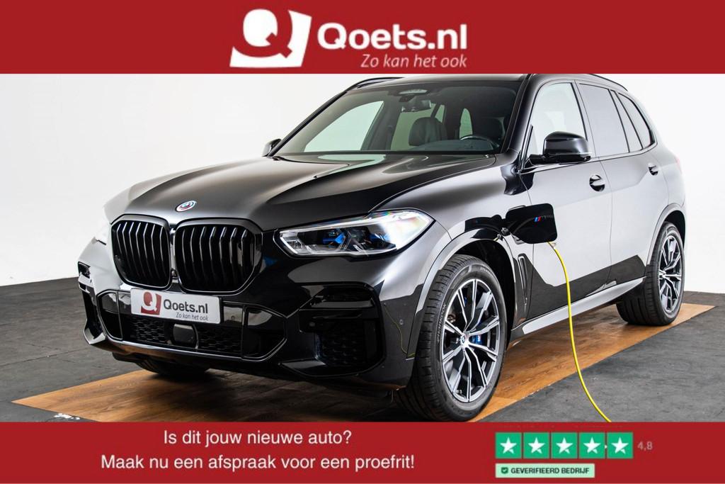 BMW X5 xDrive45e Executive M Sport - Trekhaak - Panoramadak, Auto's, 12 maanden, Gebruikt, 394 pk, Zwart