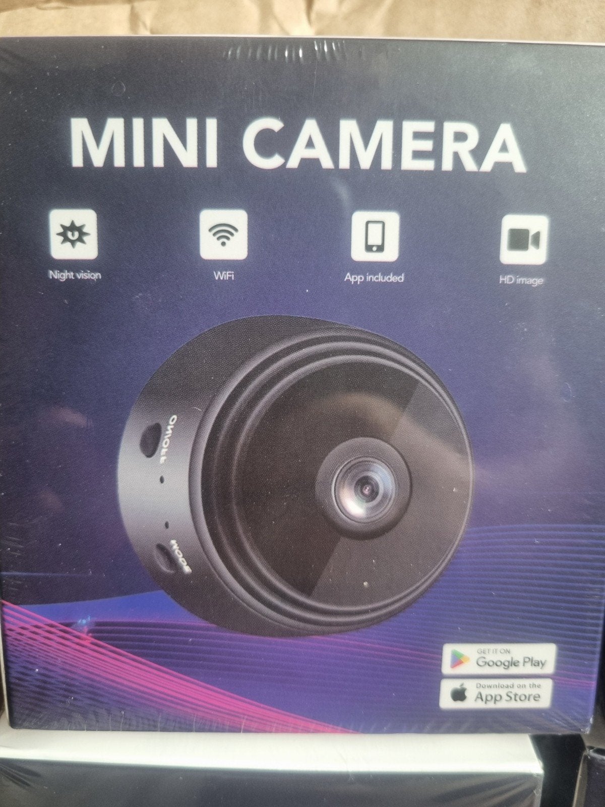 Mini Spy Camera - Draadloze Beveiligingscamera Nachtzicht, Ophalen of Verzenden, Nieuw, Binnencamera