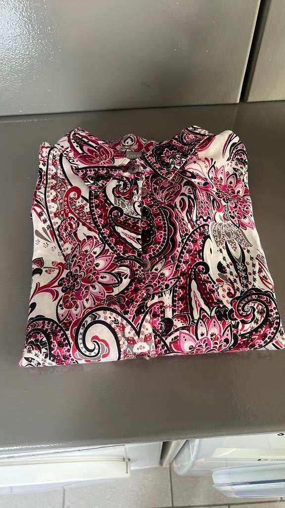 Leuke blouse van Erfo maat 42, Ophalen of Verzenden, Zo goed als nieuw, Maat 42/44 (L)