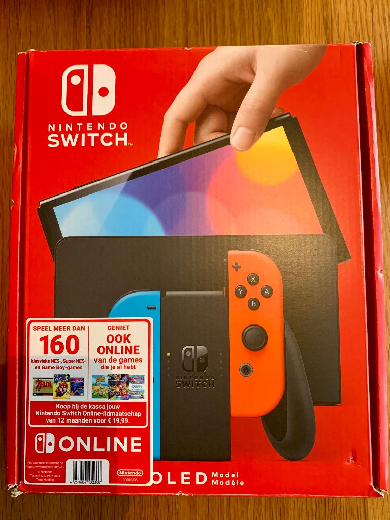 Nintendo switch oled, 2 spelers, Zo goed als nieuw, Vanaf 3 jaar, Ophalen