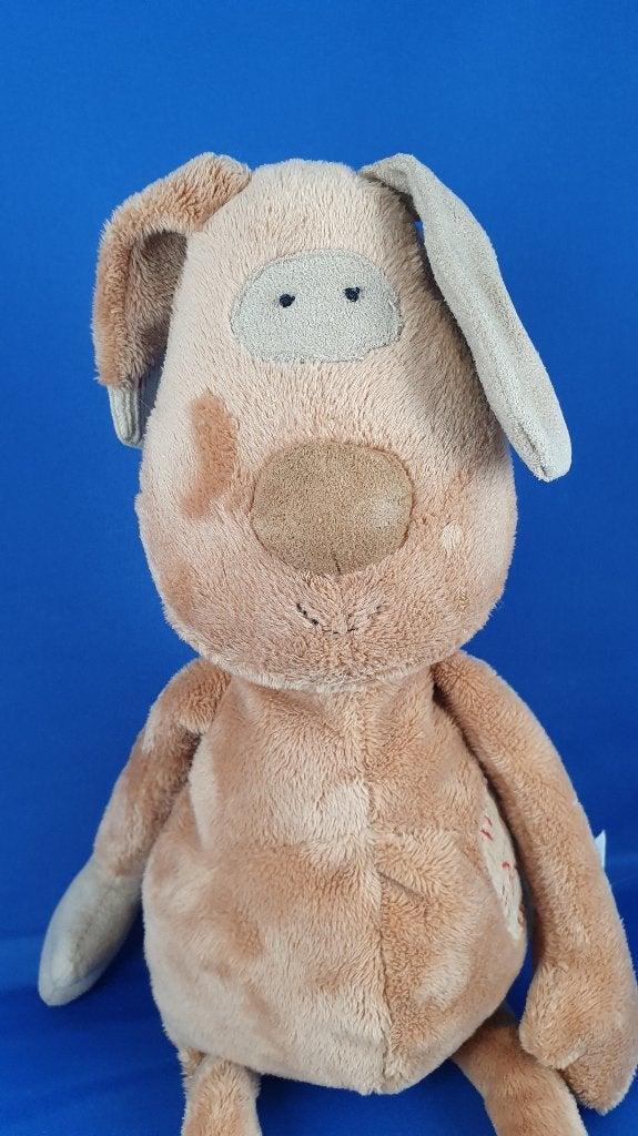 Haas, grote bruine haas knuffel. HAB1. 34cm. T4, Tweedehands verkoop, Tweedehands verkoop, Gebruikt, Overige typen