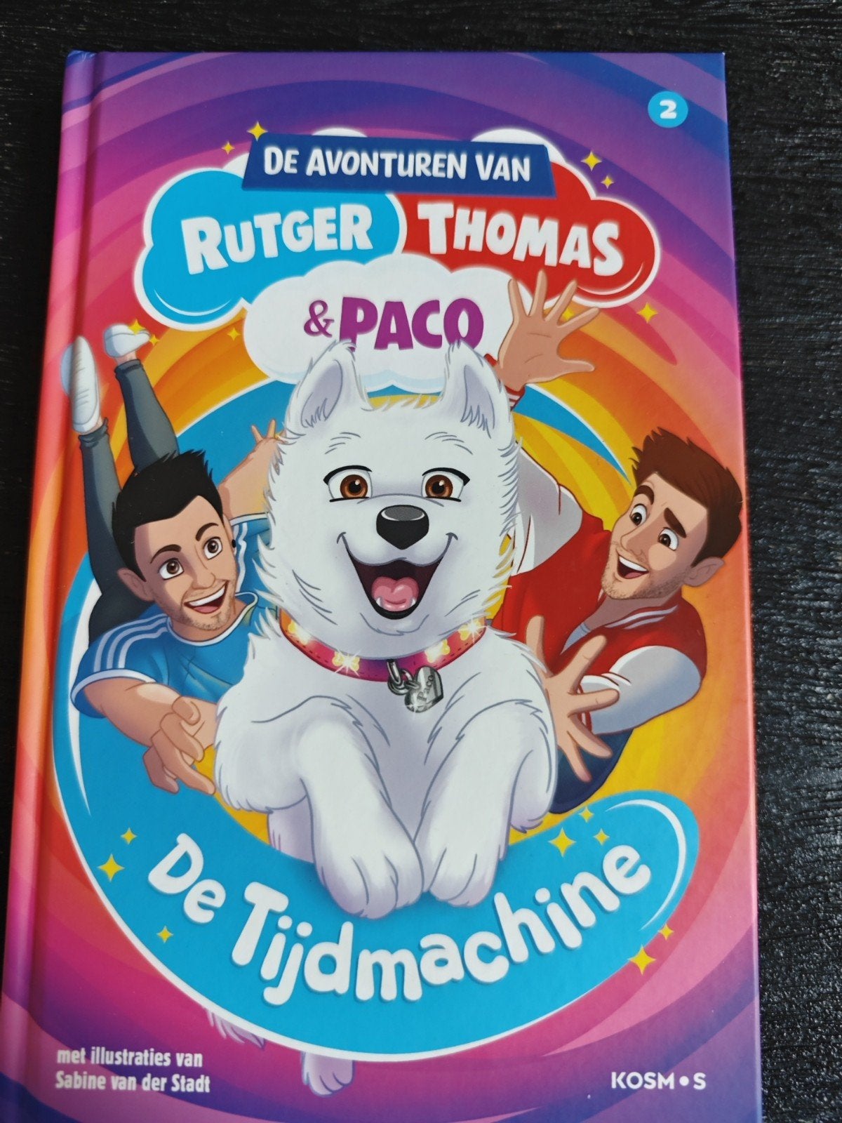 De Avonturen van Rutger, Thomas & Paco: De Tijdmachine, Ophalen of Verzenden, Zo goed als nieuw, Rutger Vink, Thomas van Grinsven