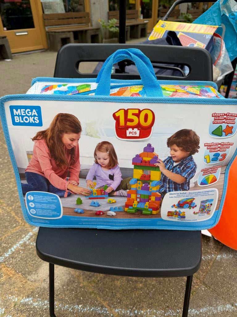 Mega Bloks 150 stuks in originele tas, Ophalen, Gebruikt, Megabloks