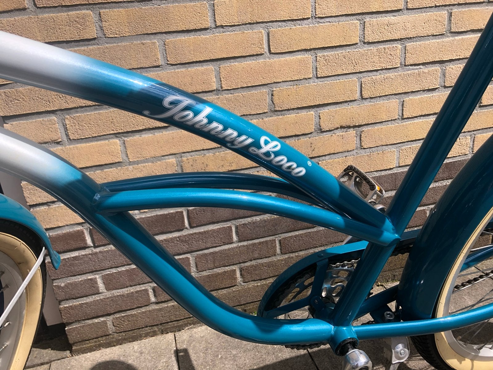 Johnny Loco Fifty Six Cruiser Damesfiets, Fietsen en Brommers, Terugtraprem, Zo goed als nieuw, 50 tot 53 cm, Ophalen