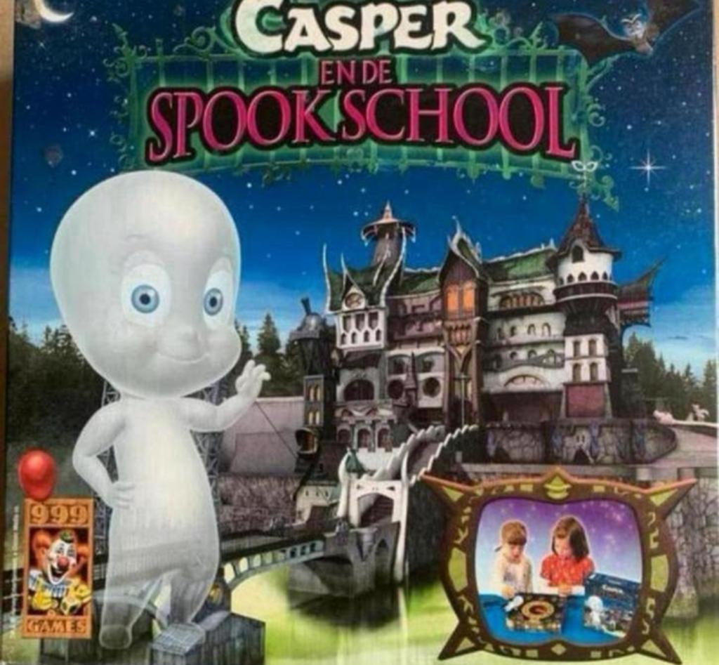 Casper en de spook school, Hobby en Vrije tijd, Gezelschapsspellen | Bordspellen, Ophalen of Verzenden, Zo goed als nieuw