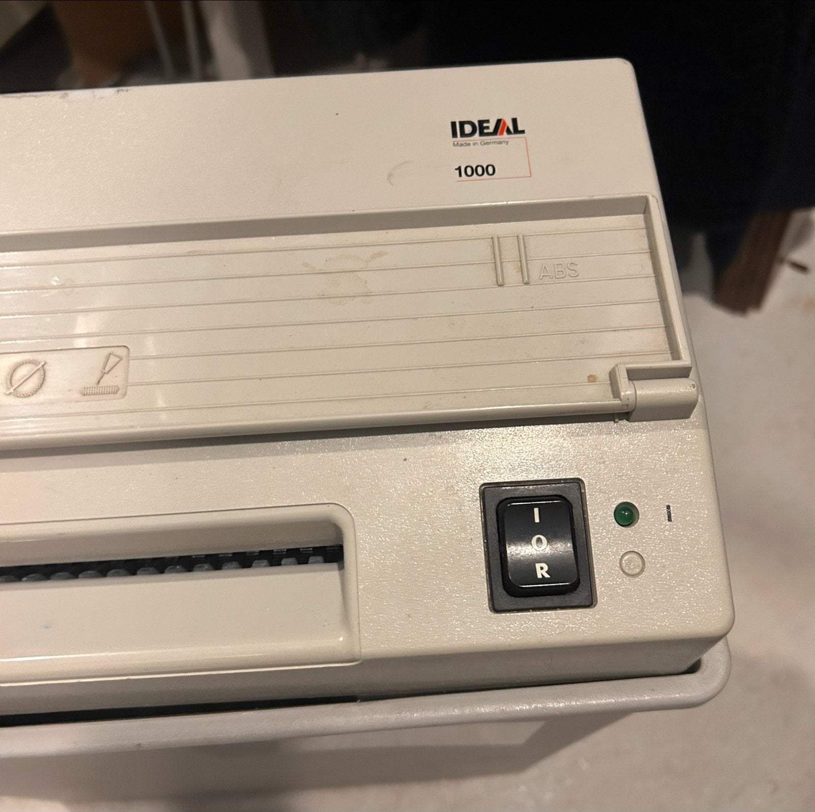 IDEAL 1000 Papierversnipperaar, Ophalen, Gebruikt, ., .
