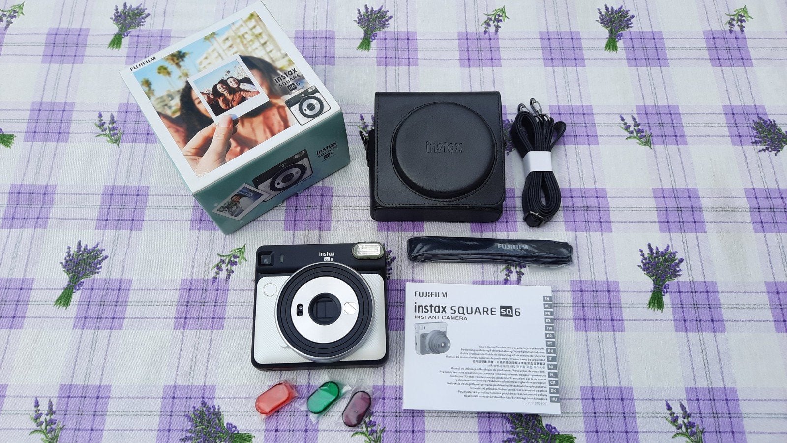 Intax Square SQ6 Zilver van Fujifilm Zo goed als nieuw!, Ophalen of Verzenden, Zo goed als nieuw, Compact, Fuji