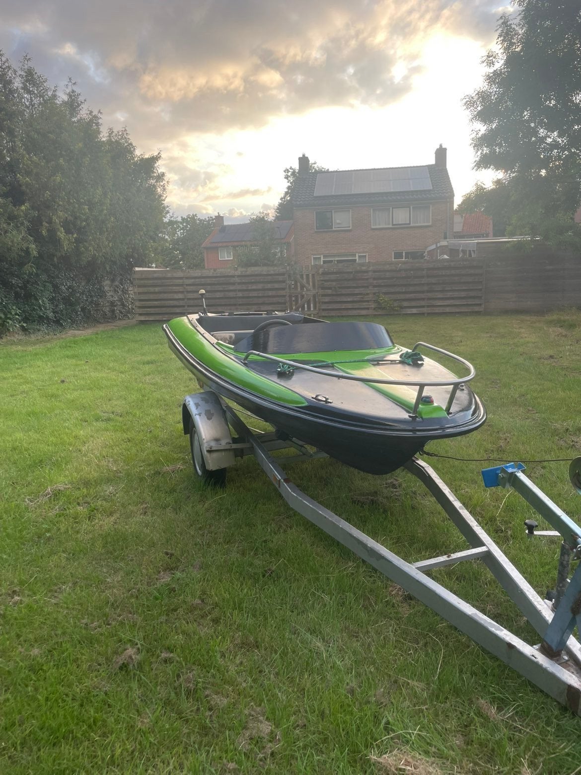 Boot met trailer, Hobby en Vrije tijd, Overige Hobby en Vrije tijd, Ophalen, Gebruikt