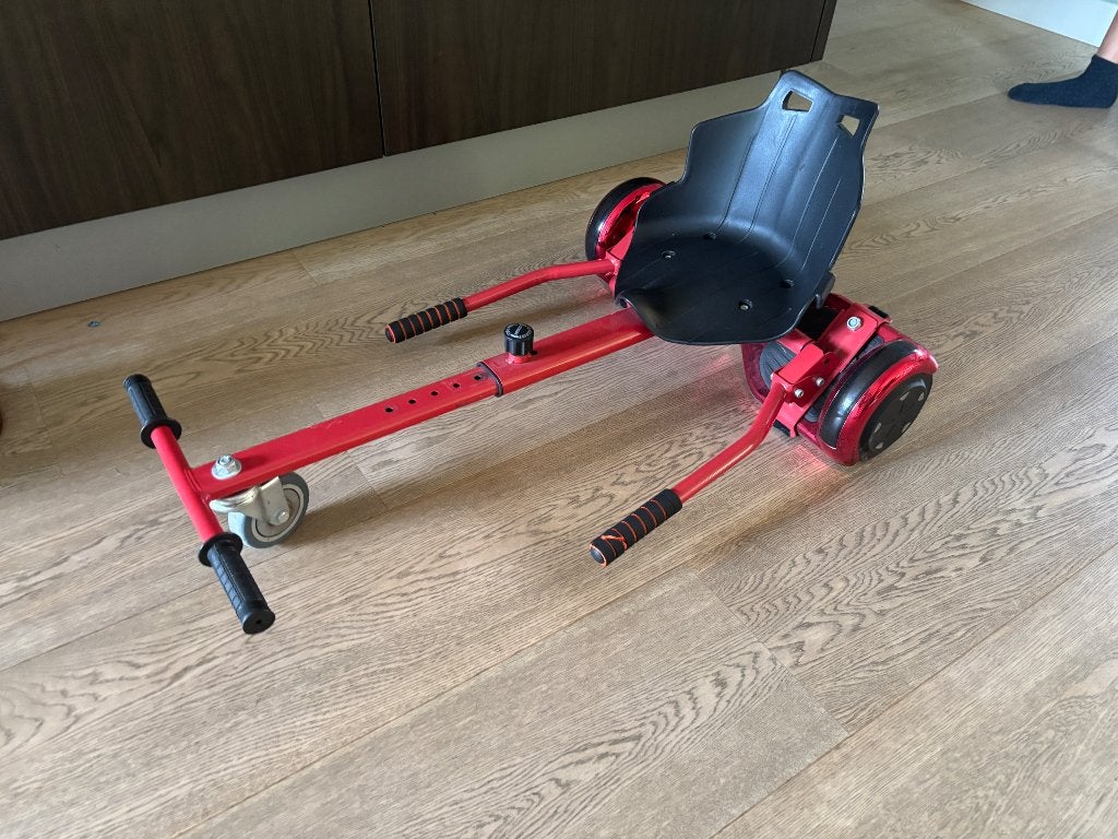 Hoverboard met kart, Ophalen, Gebruikt