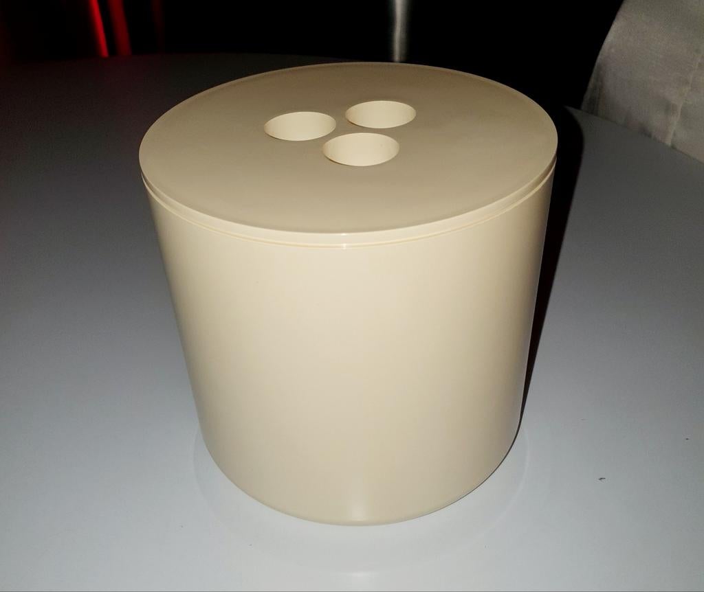 ijsemmer / opberg pot van crayonne Space age design 1974, Ophalen, Zo goed als nieuw, Kunststof