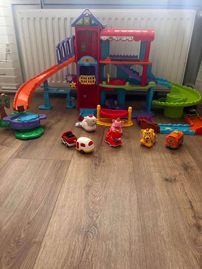 VTech Toet Toet Auto's en Zoef Zoef Dieren Speelset, Ophalen of Verzenden, Gebruikt, 2 tot 4 jaar