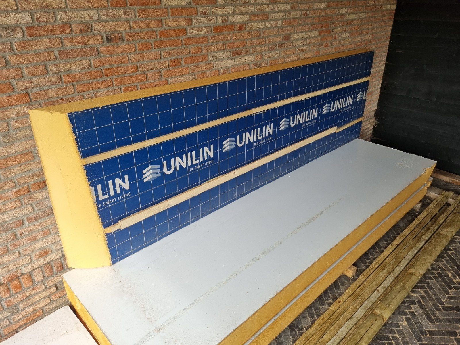 3 Unilin PIR dakplaten 333,5x102,5x18cm Rd 8,15, Ophalen of Verzenden, Hardschuim (Pir), 15 m² of meer