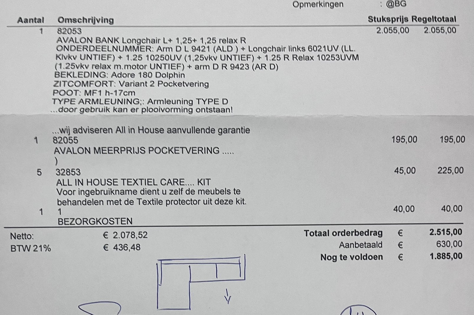 Foto 19 van Luxe Knibbeler hoekbank met motor en loungefunctie