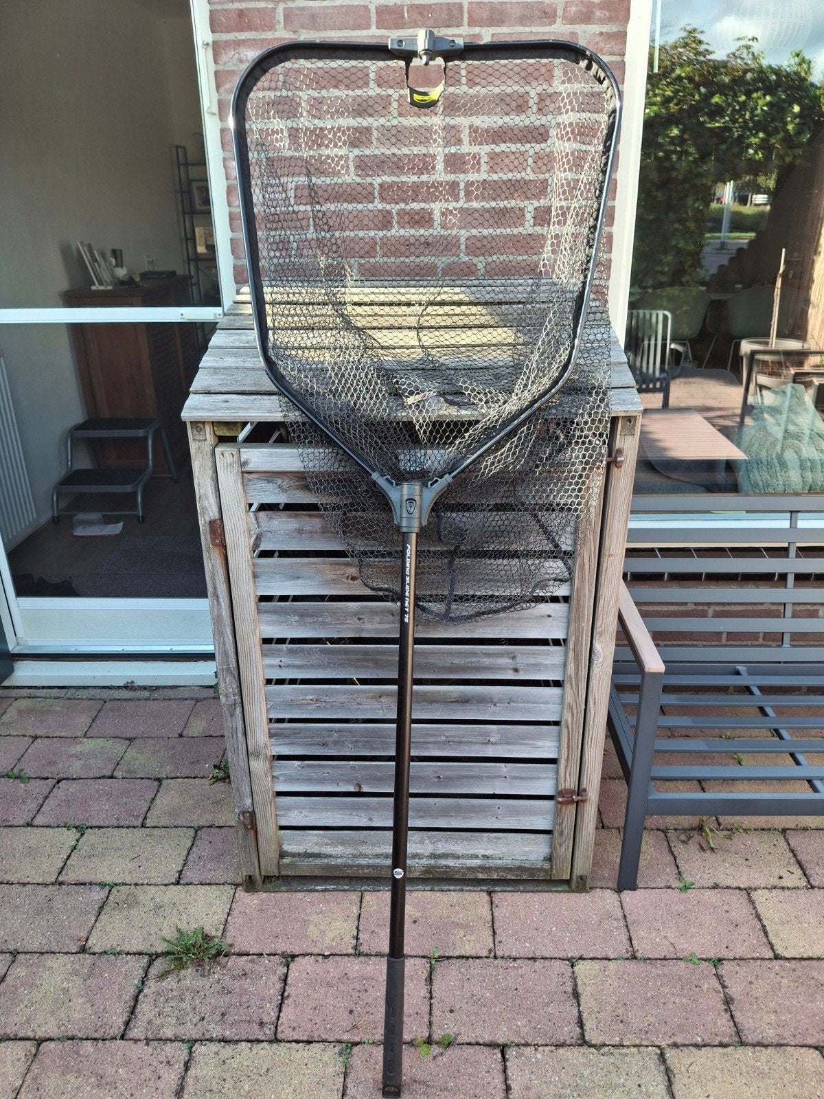 Opvouwbaar schepnet - Folding Slide Net 75, Ophalen, Zo goed als nieuw, Net of Fuik