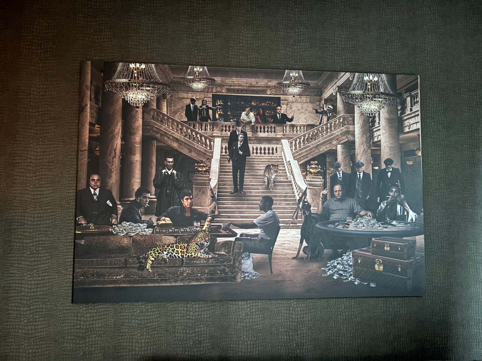 Gangster paradise schilderij, Ophalen, Zo goed als nieuw, Overige typen