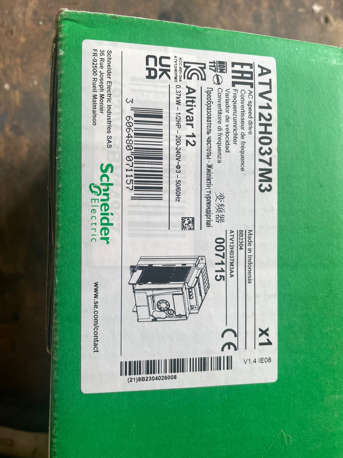 Frequentie regelaar schneider Altivar 12., Ophalen of Verzenden, Nieuw