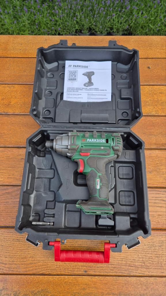 Parkside Accu Slagmoersleutel 20V - Krachtig en Compact, Doe-het-zelf en Verbouw, Gebruikt, Variabele snelheid, Overige typen