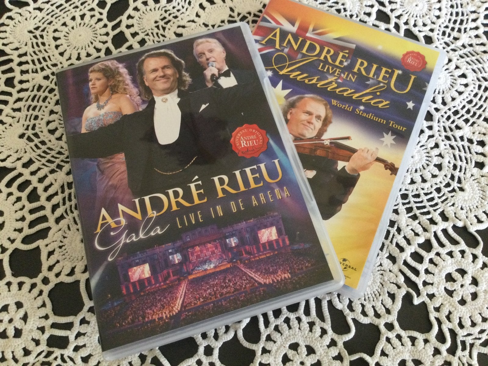 Twee dvd’s van André Rieu., Cd's en Dvd's, Alle leeftijden, Ophalen of Verzenden, Zo goed als nieuw