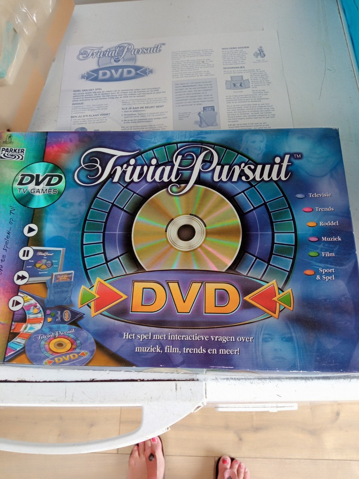 Trivial Pursuit met dvd, Ophalen of Verzenden