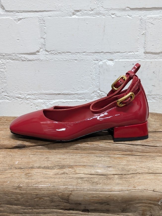 Toral - Prachtige leren pumps blokhak maat 38 - Nieuw €180, Kleding | Dames, Pumps, Nieuw, Ophalen of Verzenden, X