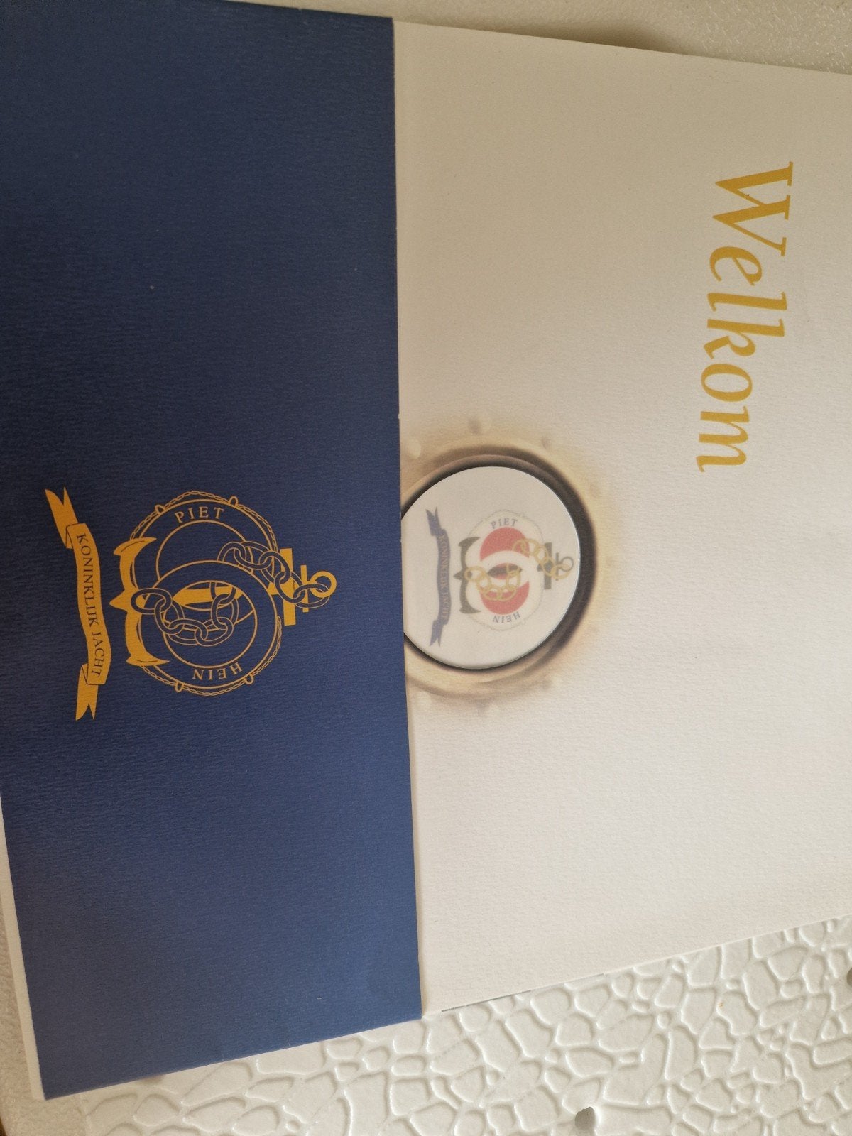 Welkom aan boord - Piet Hein Folder, Ophalen of Verzenden, Zo goed als nieuw, Folder
