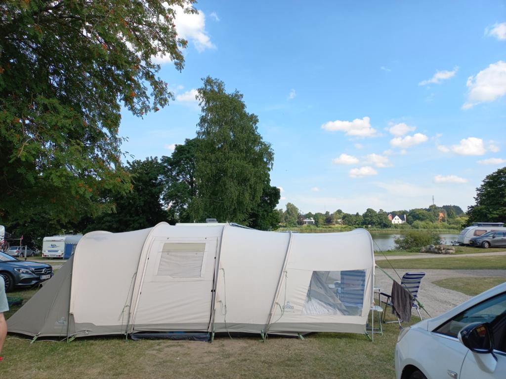 5 persoons tunneltent, Caravans en Kamperen, Tenten, Ophalen, Gebruikt, Tot en met 5