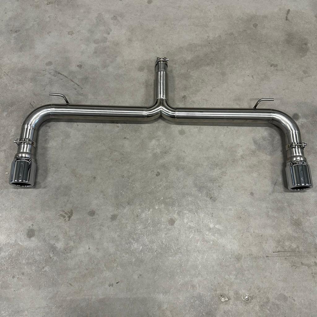 Golf 8 gte gti look sport exhaust uitlaat einddemper delete, Auto-onderdelen, Uitlaatsystemen, Ophalen of Verzenden, Nieuw, Volkswagen