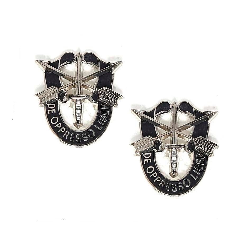 Kraagspiegel,Set,US,Army,Special,Forces, Verzamelen, Verzenden, Landmacht, Amerika, Embleem of Badge