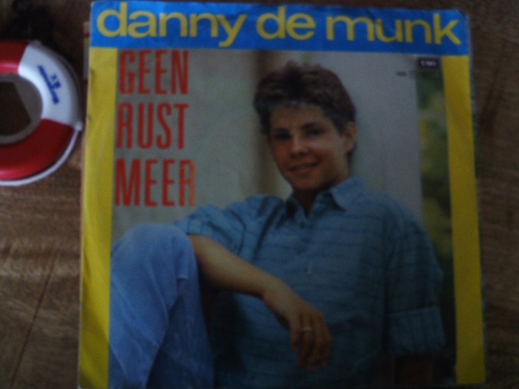 Danny de Munk - Geen Rust Meer (Vinyl Single) 4a, 7 inch, Ophalen of Verzenden, Zo goed als nieuw, Fotohoes