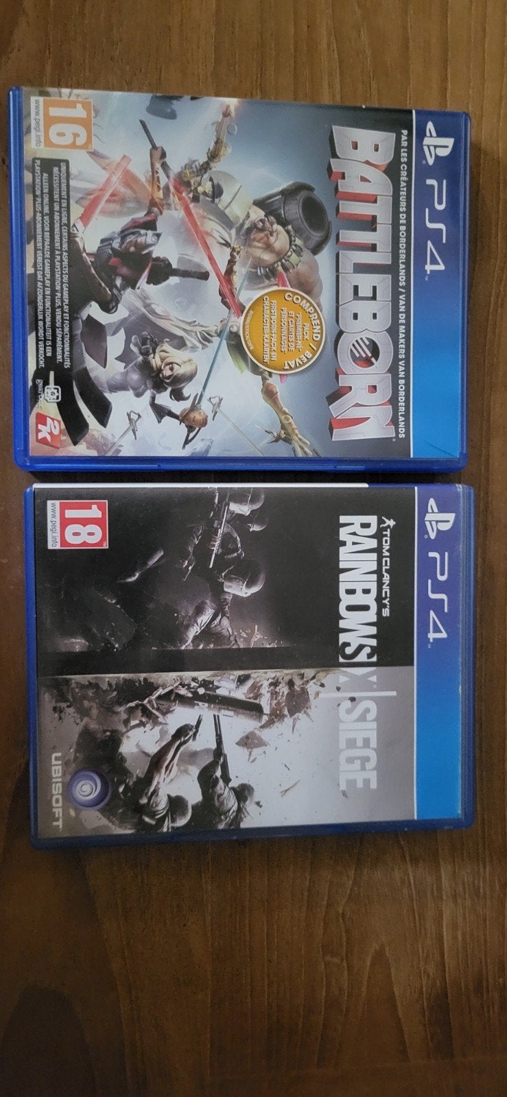 PS4 Spellen: Battleborn en Rainbow Six Siege, Spelcomputers en Games, Vanaf 18 jaar, Shooter, 1 speler, Ophalen of Verzenden