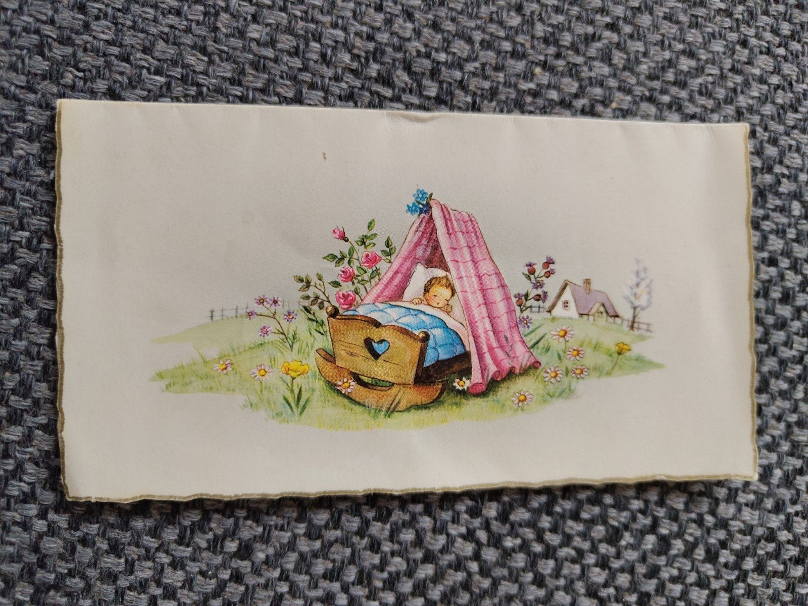 Pieter te Oude Wetering, Ophalen of Verzenden, Voor 1970, Geboortekaartje